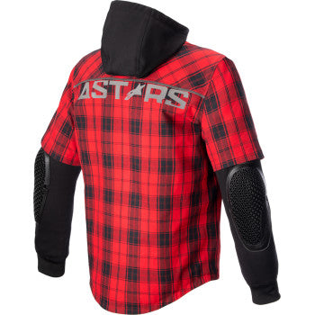 ALPINESTARS MSE Tartan Jacket - Red/Black - Small 4300424-3136-S