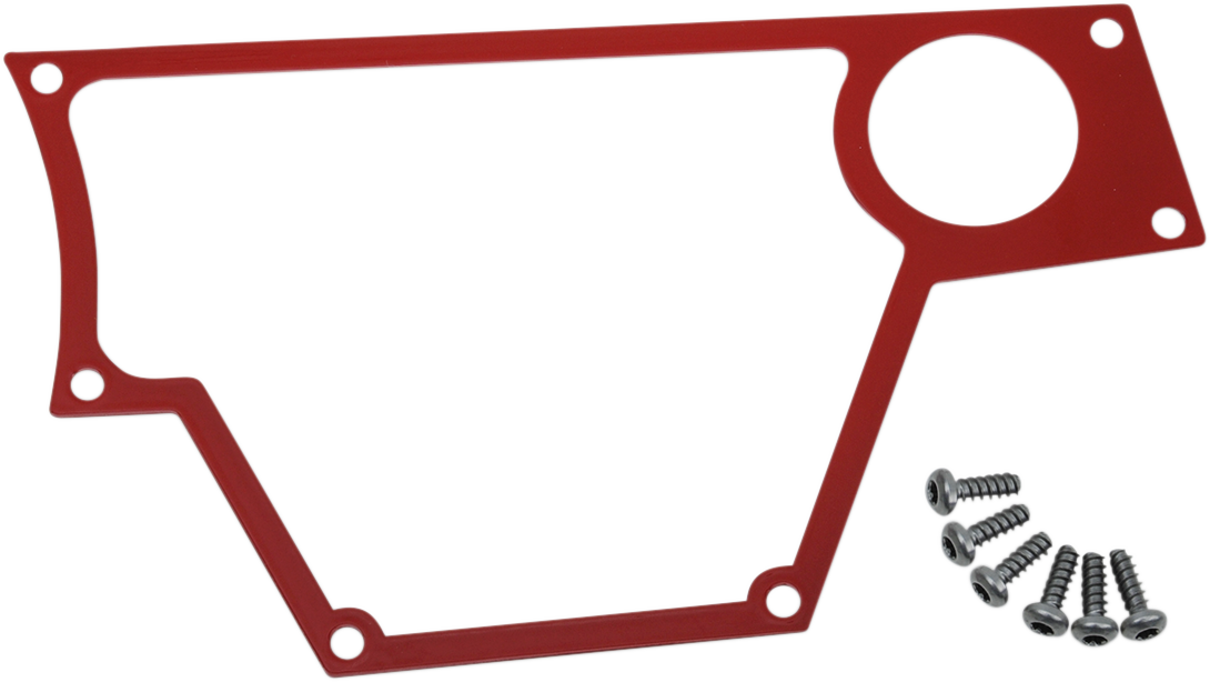 MOOSE UTILITY Dash Plate - Large - Right - Red 100-4373-PU