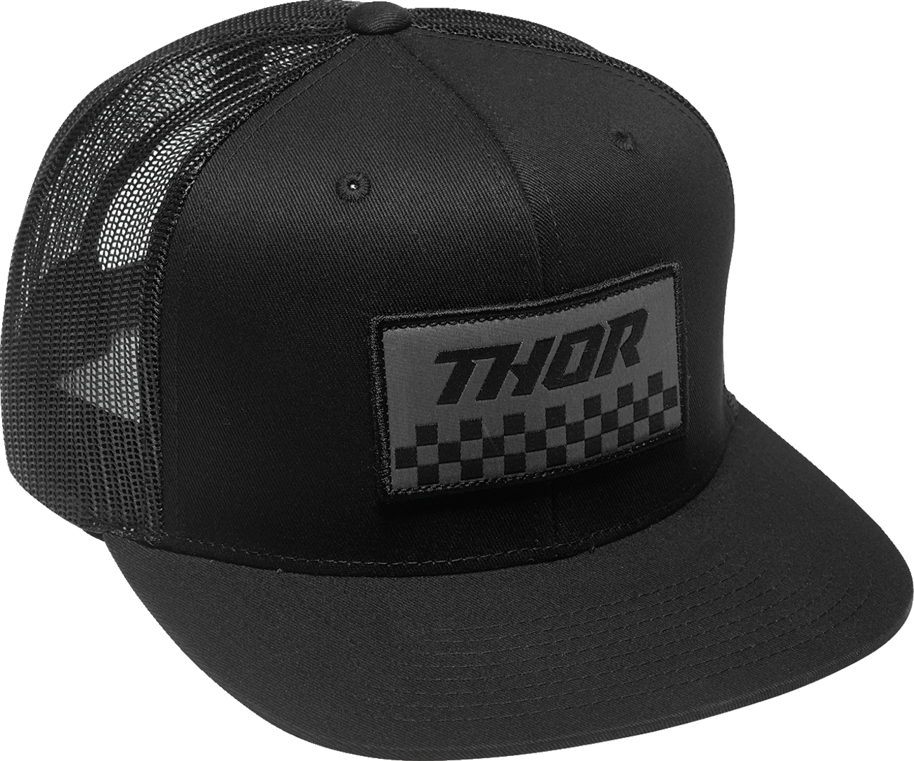 THOR Checker Hat - Black/Charcoal 2501-3993