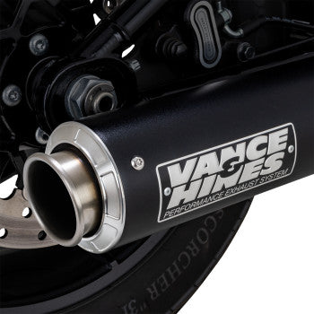 VANCE & HINES Supersport Slip-On Muffler - Black 46746