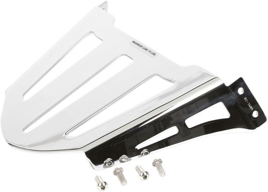 COBRA Sissy Bar Luggage Rack - Chrome - Laser-cut 02-3605