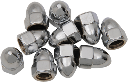 DRAG SPECIALTIES Nut - Acorn - Chrome - 3/8"-16 MPB107