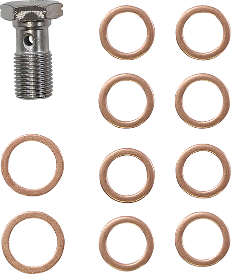 LA CHOPPERS Handlebar Cable/Brake Line Kit - 15" - 17" Ape Hanger Handlebars - Black Vinyl LA-8056KT-16B