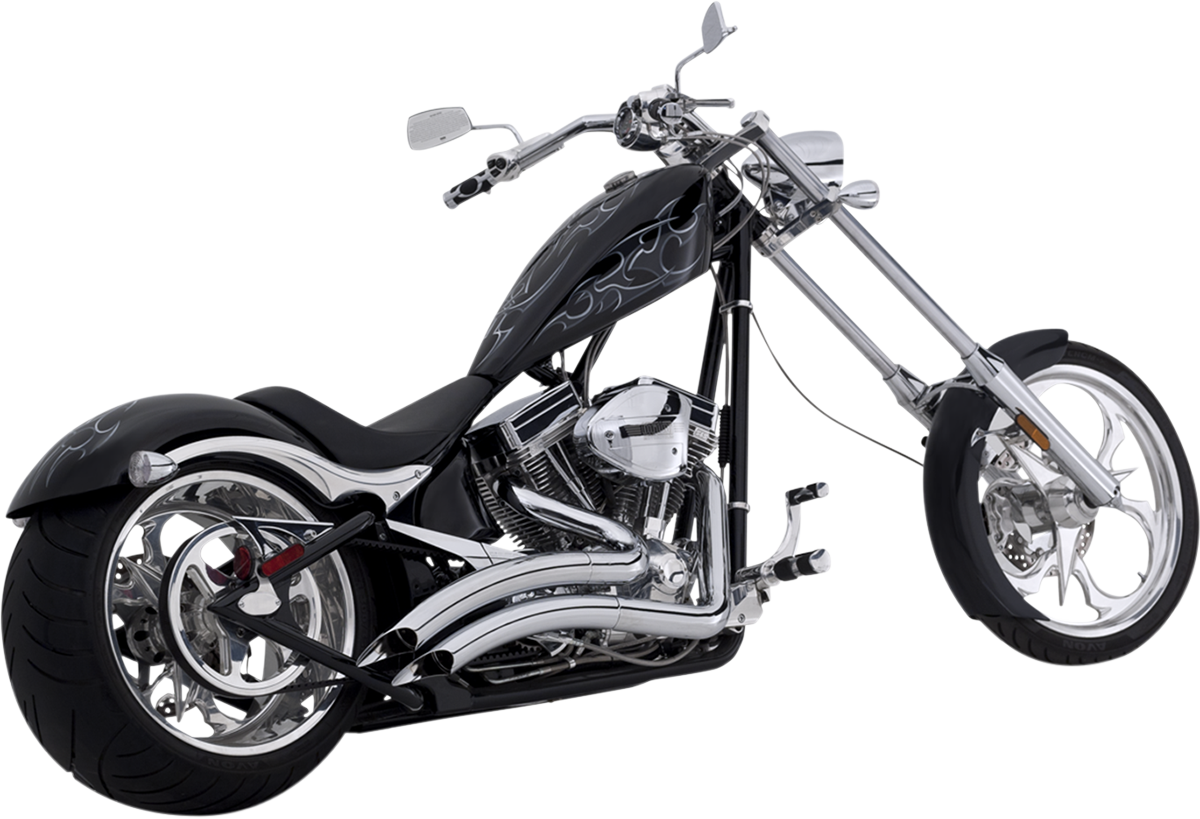 VANCE & HINES Chrome Big Dog Radius  2:2 Exhaust 2006-2010  26037