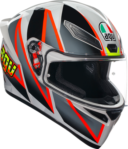 Casco AGV K1 S - Blipper - Gris/Rojo - Pequeño 2118394003030S 