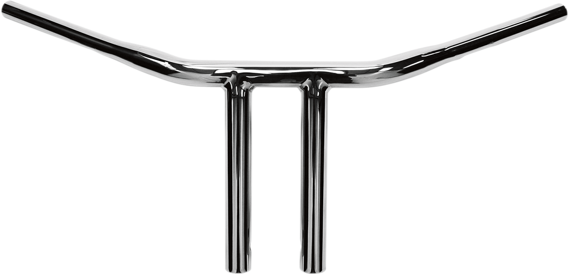 DRAG SPECIALTIES Handlebar - T-Bar - Buffalo - 10" - Chrome HAS TBW NOTCH 0601-1015