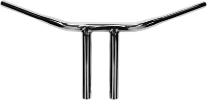 DRAG SPECIALTIES Handlebar - T-Bar - Buffalo - 10" - Chrome HAS TBW NOTCH 0601-1015