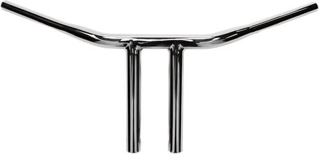DRAG SPECIALTIES Handlebar - T-Bar - Buffalo - 10" - Chrome HAS TBW NOTCH 0601-1015