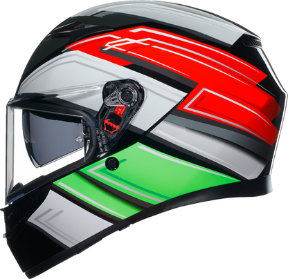 AGV K3 Helmet - Wing - Black/Italy - Medium 2118381004007M