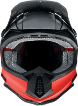 Z1R Youth F.I. Helmet - Fractal - MIPS - Matte Black/Red - Small 0111-1517