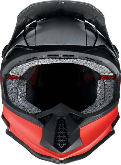 Z1R Youth F.I. Helmet - Fractal - MIPS - Matte Black/Red - Small 0111-1517