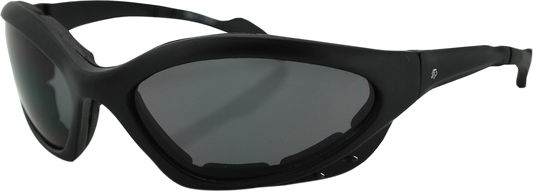 ZAN HEADGEAR Hawaii Sunglasses - Matte Black - Smoke EZHI001