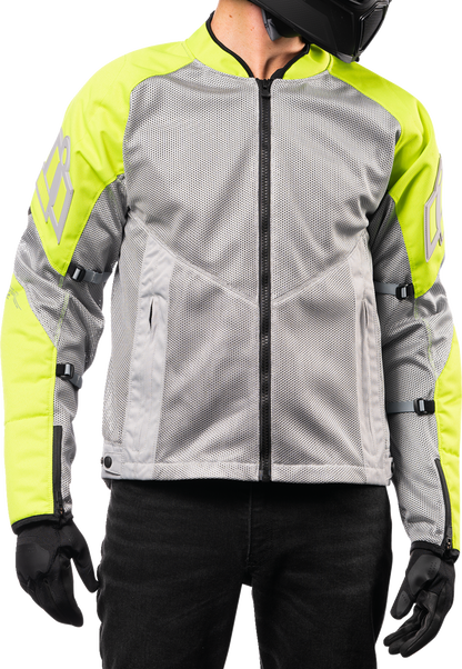 ICON Mesh AF™ Jacket - Gray/Hi-Vis - Small 2820-5944