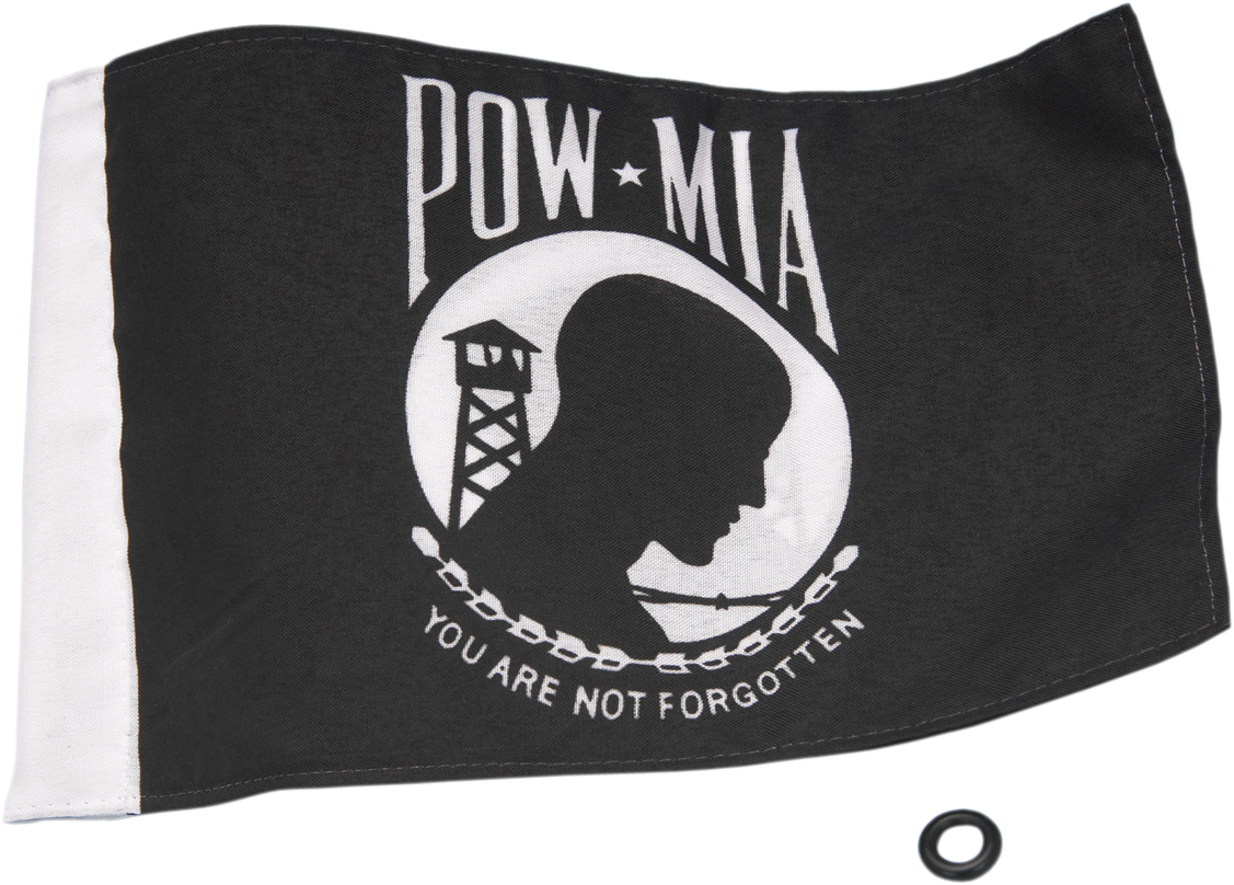 SHOW CHROME Pow/Mia Flag - 5 1/2" X 8" 4-240 POW