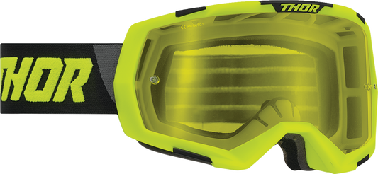 THOR Regiment Goggles - Acid/Black - Yellow 2601-2798