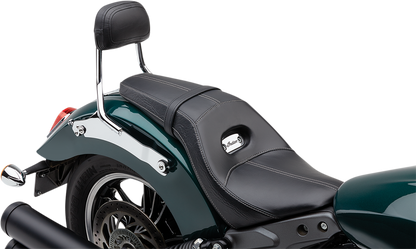 COBRA Detachable Backrest - Chrome - Two-up Seat - Scout 502-2210