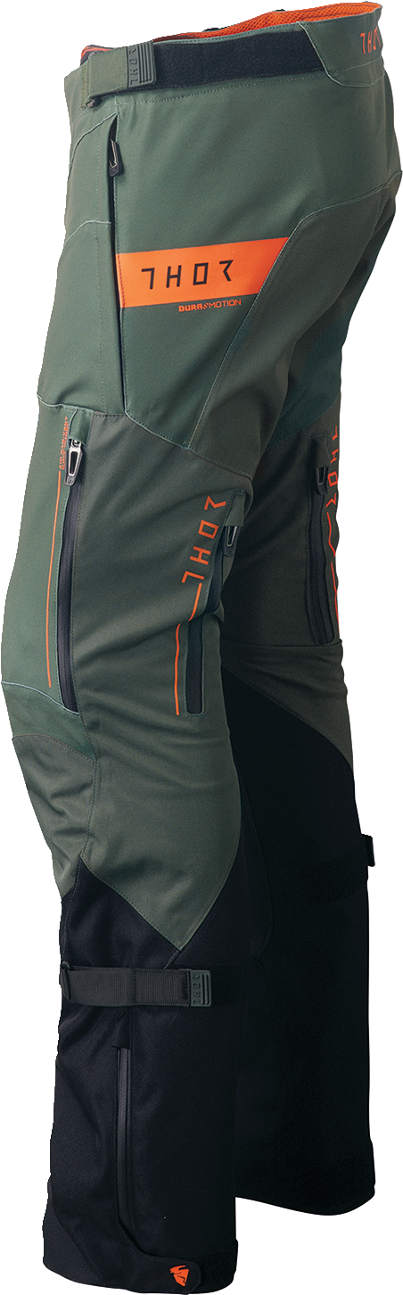 THOR Range Pants - Green/Black - 44 2901-10802