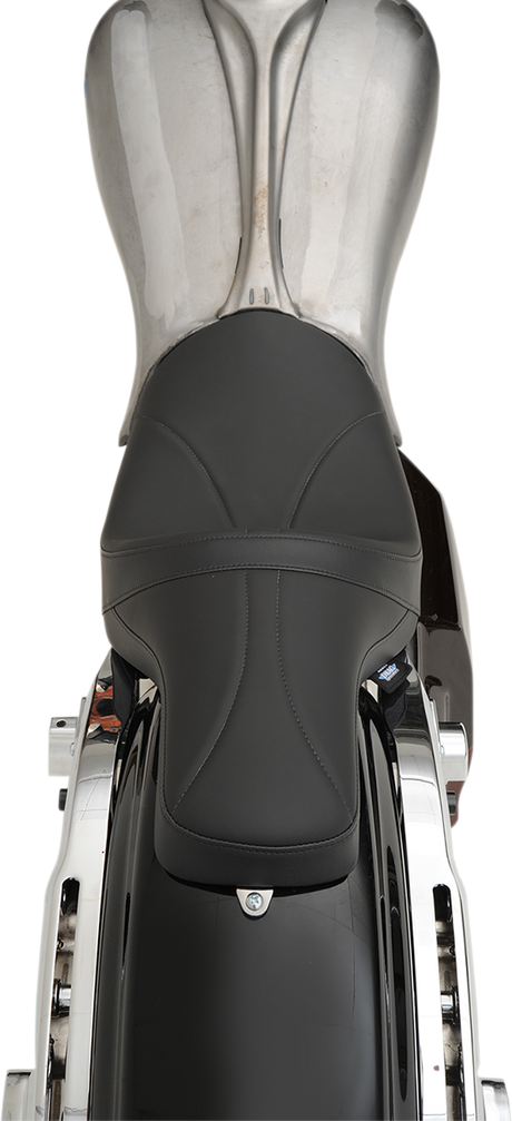 DRAG SPECIALTIES Predator Seat - Mild Stitched - Yaffe Gas Tank - FL '08-'22 0801-1073