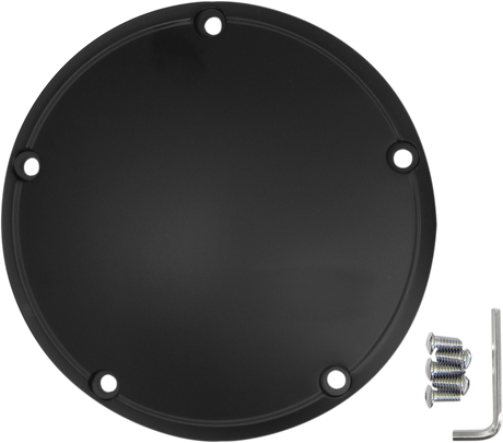 DRAG SPECIALTIES Derby Cover - Satin Black 33-0054SB