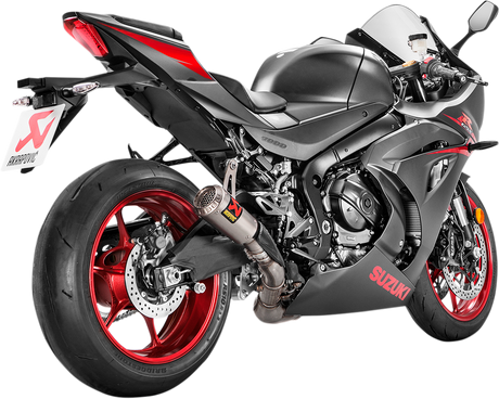 AKRAPOVIC Titanium Muffler GSX-R 1000 2017-2025 S-S10SO13-CUBT 1811-3405