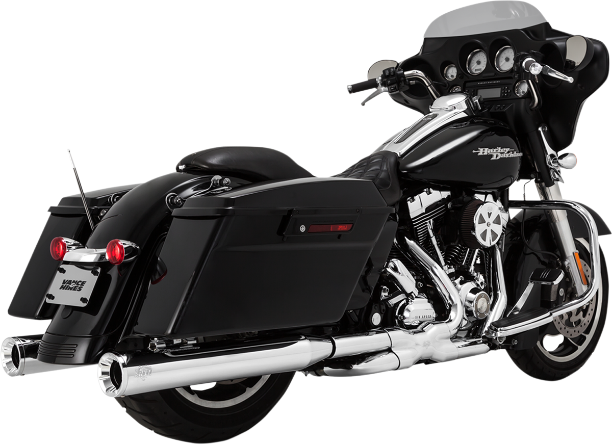 VANCE & HINES 4" Eliminator Mufflers - Chrome 16703