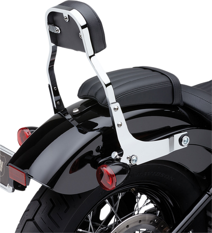 COBRA Backrest Kit - 11" - Chrome - Softail 602-2022