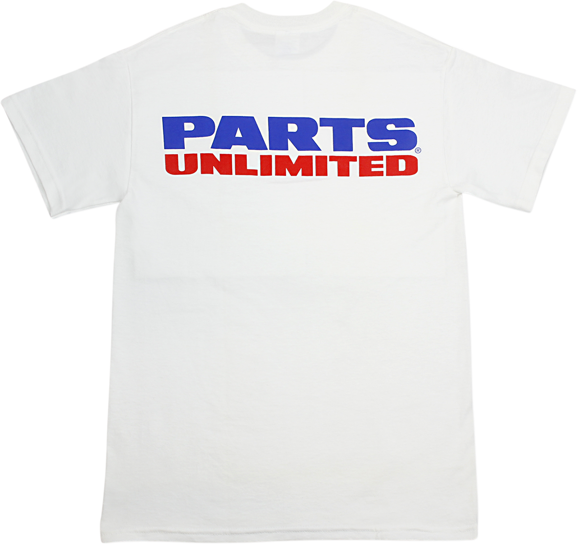 Parts Unlimited Logo Short-Sleeve T-Shirt - White - Small Pre120s