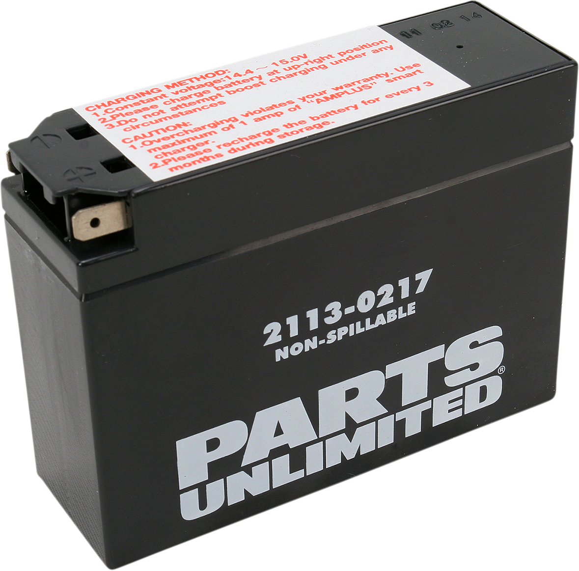 Parts Unlimited Agm Battery - Yt4b-Bs Ct4b-5