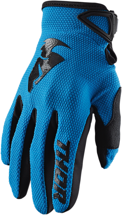 THOR Youth Sector Gloves - Blue/Black - 2XS 3332-1516