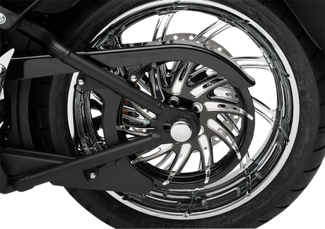 DRAG SPECIALTIES Axle Caps - Chrome - Rear W16-0332