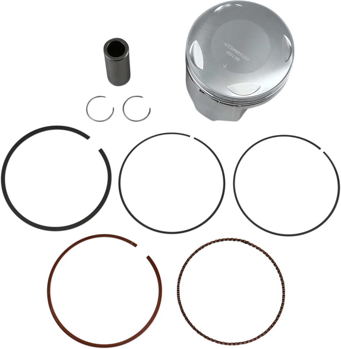 WISECO Piston Kit - Standard High-Performance 4330M09200