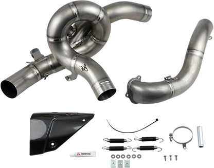 Colector AKRAPOVIC - Titanio Multistrada 1200 2015-2017 E-D12E4 1812-0252 