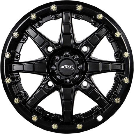 AMS Roll'n 106 Wheel - Front/Rear - Black - 14x7 - 4/156 - 5+2 4754-046AS