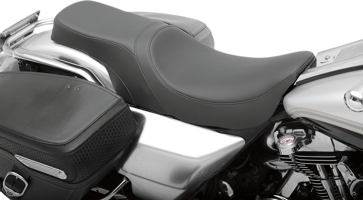 DRAG SPECIALTIES Predator 2-Up Seat - Smooth - '97-'07 FL 0801-0367