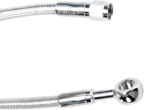 MAGNUM Brake Line - 10mm-Straight - 23" - Polished 57623