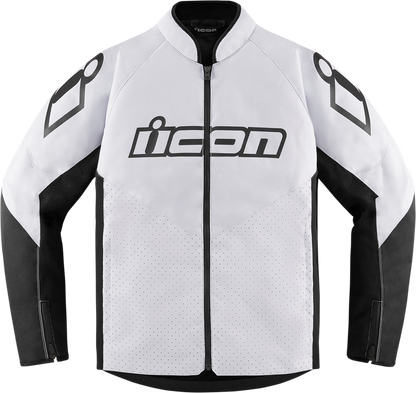 ICON Hooligan™ CE Jacket - White - Small 2820-5797