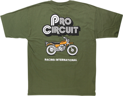 Camiseta PRO CIRCUIT Pit Bike - Verde - Mediana 6431720-020