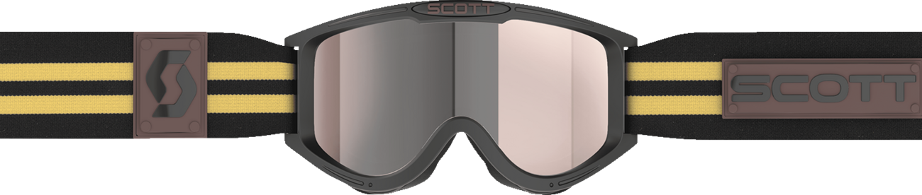 SCOTT 89X Era Goggles - Black/Beige - Silver Chrome 411703-1098015