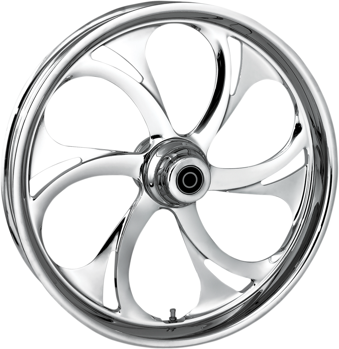RC COMPONENTS Recoil Front Wheel - Single Disc/No ABS - Chrome - 16"x3.50" - '00-'06 FLST 16350-9016-105C