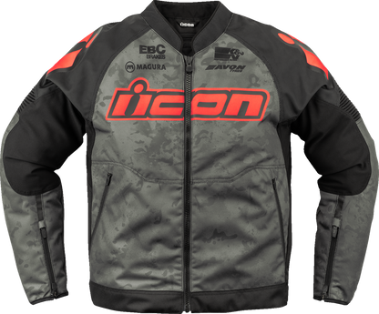 ICON Overlord3™ CE Magnacross Jacket - Gray - XL 2820-6715