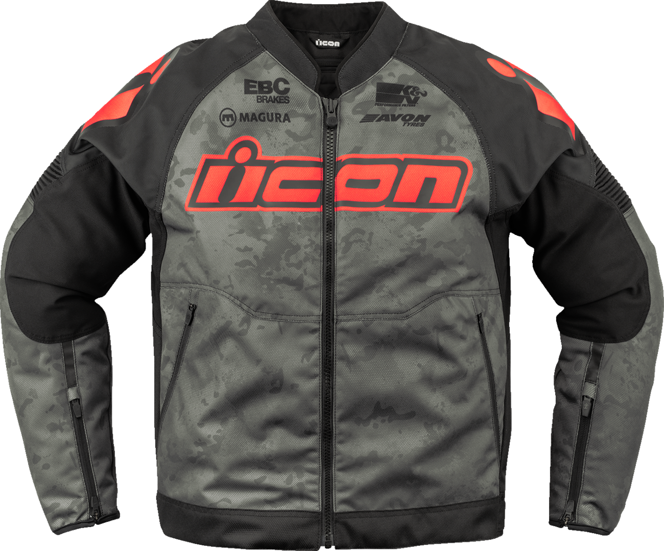 ICON Overlord3™ CE Magnacross Jacket - Gray - Small 2820-6712