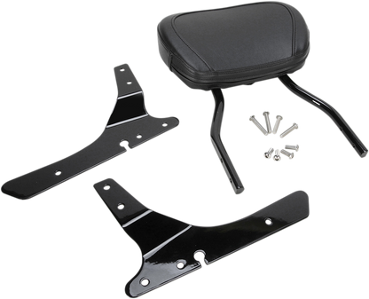 COBRA Round Sissy Bar - Standard - Black - Sportster 602-1303B