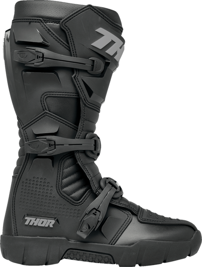 THOR Blitz XR Trail Boots - Black/Gray - Size 7 3410-3127