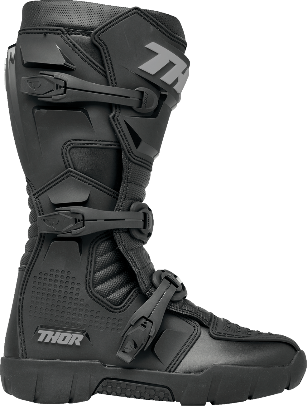 THOR Blitz XR Trail Boots - Black/Gray - Size 8 3410-3128