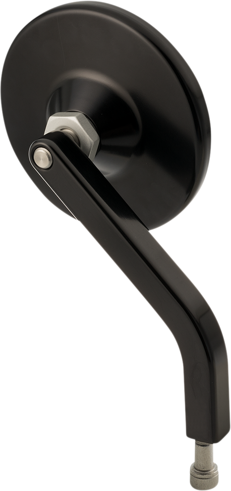 JOKER MACHINE Mirror - No. 7 OE - Side View - Round - Black - Right 03-051-1R