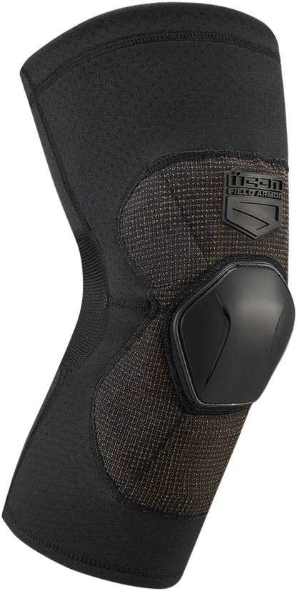 ICON Field Armor™ Compression Knee Guards - Black - Small 2704-0500