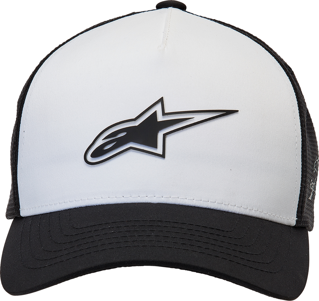 IN STOCK ALPINESTARS Advantage Tech Trucker Hat - White/Black - One Size 1212811602010OS