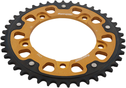 SUPERSPROX Stealth Rear Sprocket - 43 Tooth - Gold - Suzuki/Triumph RST-1792-43-GLD