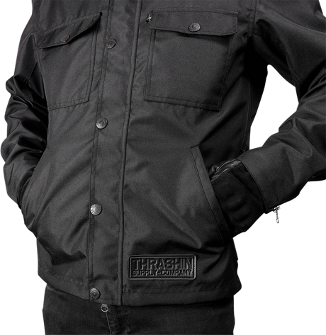 THRASHIN SUPPLY CO. Atlas Jacket - Black - XL TMJ-02-11