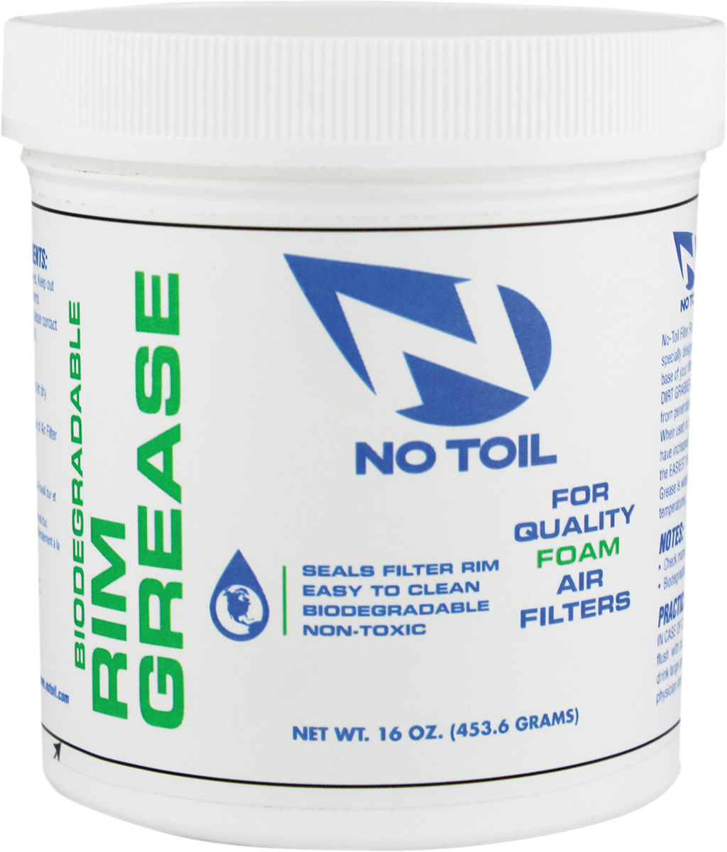 NO TOIL Filter Rim Grease - 16 oz. net wt. NT06